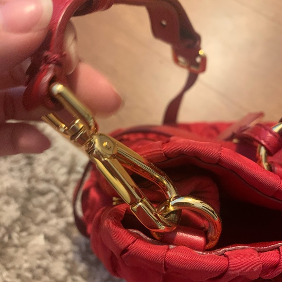 Prada Red Gauffre - Picture 9 of 12